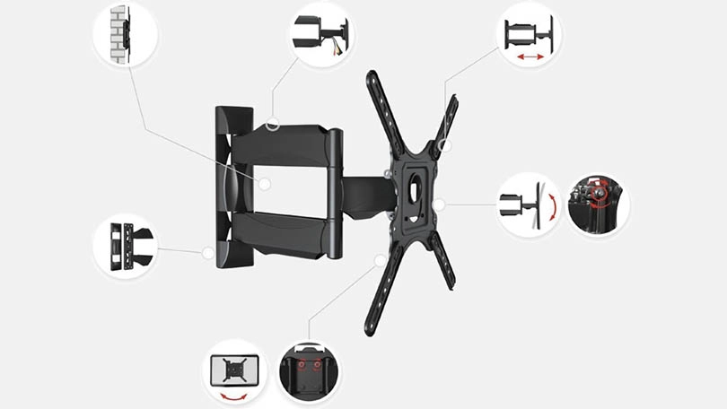 GIÁ TREO TIVI NORTH BAYOU 32 -55 INCH (P4)