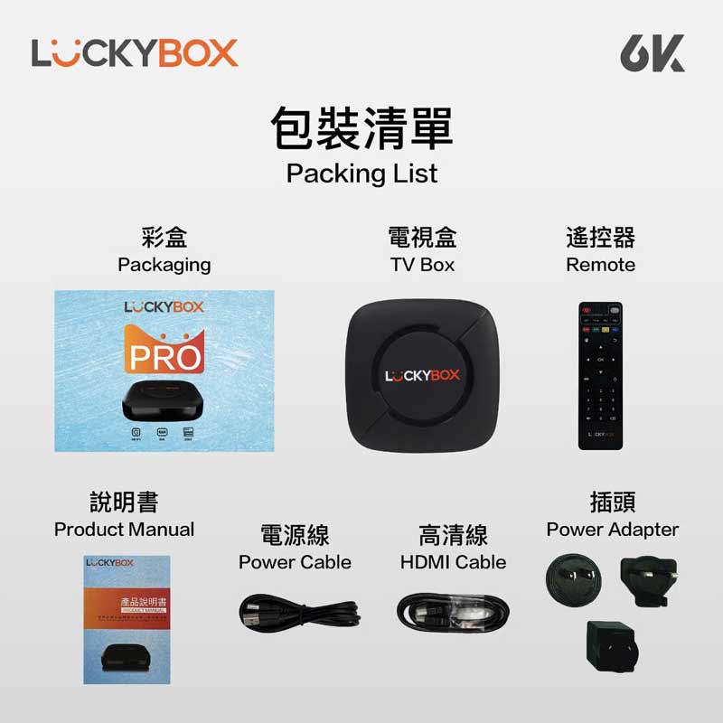 LUCKYBOX Ram 2GB - Rom 32GB Android 10 - Thiết bị giải mã truyền hình nước ngoài LUCKYBOX Ram 2GB - Rom 32GB Android 10 - Thiết bị giải mã truyền hình nước ngoài